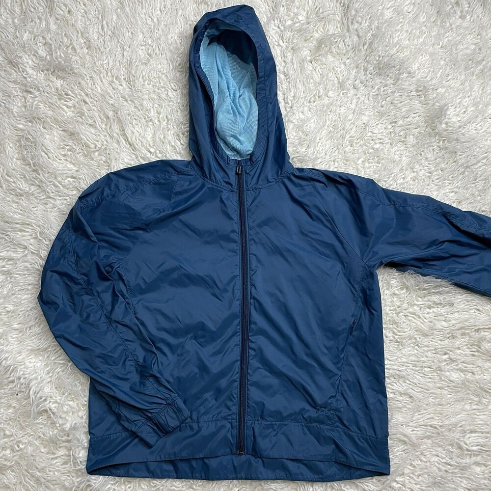 UNDER ARMOUR Women's Medium Full-Zip Windbreaker Jacket  Green